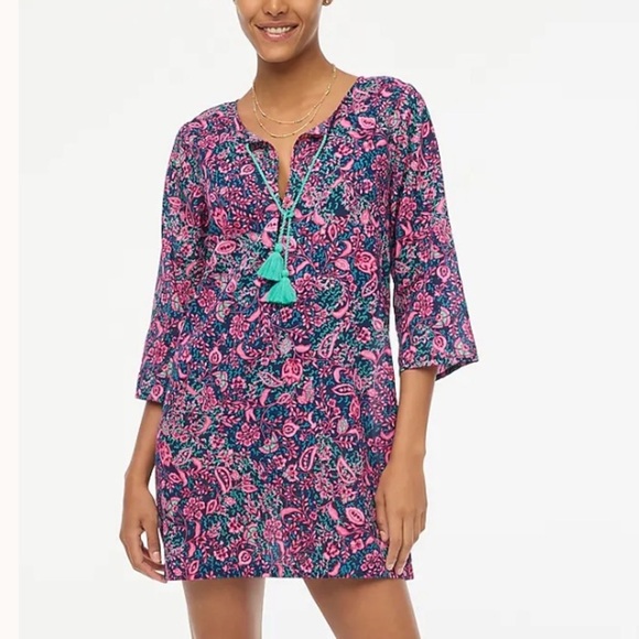 J crew Printed beach tunic - Picture 1 of 4